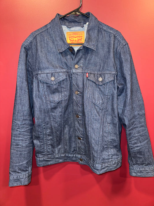 Levi's Jacket Dark Blue Wash (Large)